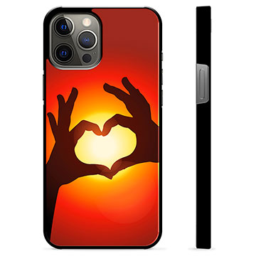 iPhone 12 Pro Max Protective Cover - Heart Silhouette