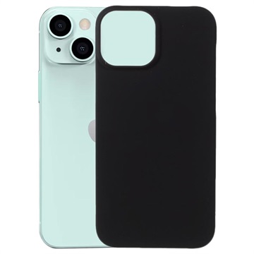 iPhone 13 Mini Rubberized Plastic Case - Black