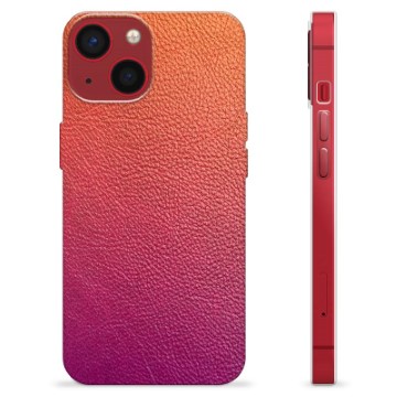 iPhone 13 Mini TPU Case - Ombre Leather