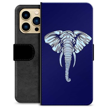 iPhone 13 Pro Max Premium Wallet Case - Elephant
