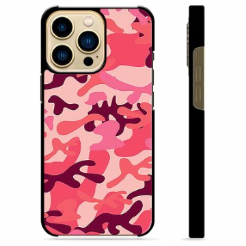 iPhone 13 Pro Max Protective Cover - Pink Camouflage