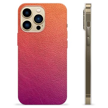 iPhone 13 Pro Max TPU Case - Ombre Leather