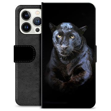 iPhone 13 Pro Premium Wallet Case - Black Panther