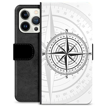 iPhone 13 Pro Premium Wallet Case - Compass