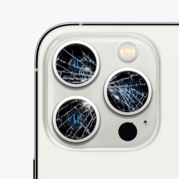 iPhone 13 Pro Max Camera Lens Glass Repair - White