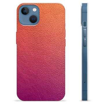 iPhone 13 TPU Case - Ombre Leather