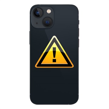 iPhone 13 mini Battery Cover Repair - incl. frame - Black