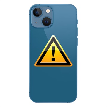 iPhone 13 mini Battery Cover Repair - incl. frame - Blue
