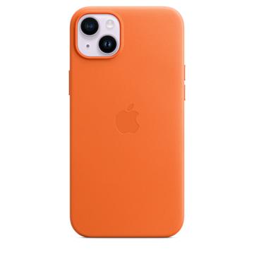 iPhone 14 Plus Apple Leather Case with MagSafe MPPF3ZM/A - Orange
