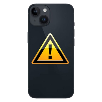 iPhone 14 Plus Battery Cover Repair - incl. frame - Black