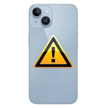 iPhone 14 Plus Battery Cover Repair - incl. frame - Blue