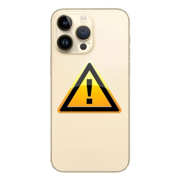 iPhone 14 Pro Battery Cover Repair - incl. frame - Gold