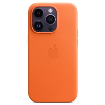 iPhone 14 Pro Max Apple Leather Case with MagSafe MPPR3ZM/A - Orange