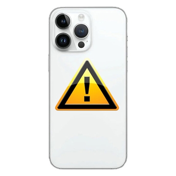 iPhone 14 Pro Max Battery Cover Repair - incl. frame - Silver
