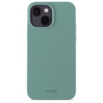 iPhone 15 Holdit Silicone Case - Moss Green