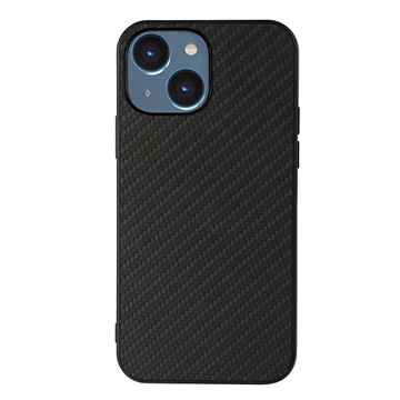 iPhone 15 Hybrid Case - Carbon Fiber - Black