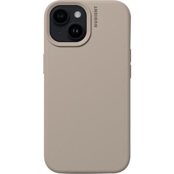 iPhone 15 Nudient Base Silicone Case - Beige