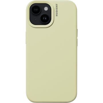 iPhone 15 Nudient Base Silicone Case - Yellow
