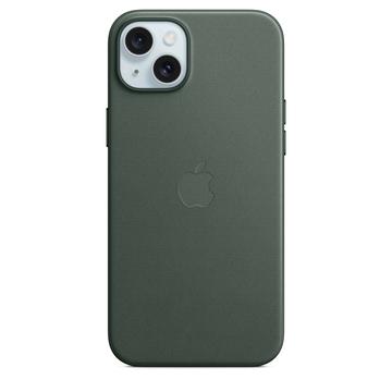 iPhone 15 Plus Apple FineWoven Case with MagSafe MT4F3ZM/A - Evergreen