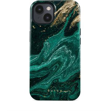 iPhone 15 Plus Burga Tough Hybrid Case - Emerald Pool
