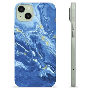 iPhone 15 Plus TPU Case - Colorful Marble