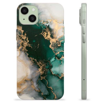 iPhone 15 Plus TPU Case - Jade Marble