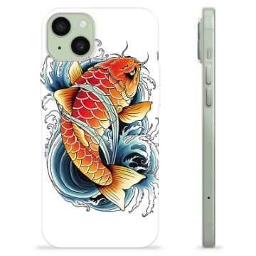 iPhone 15 Plus TPU Case - Koi Fish