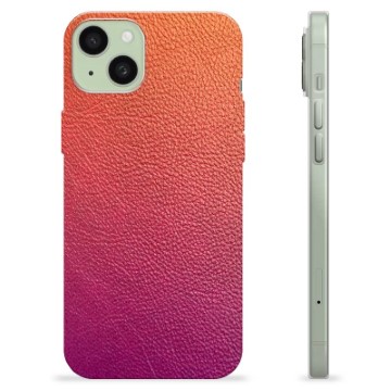 iPhone 15 Plus TPU Case - Ombre Leather