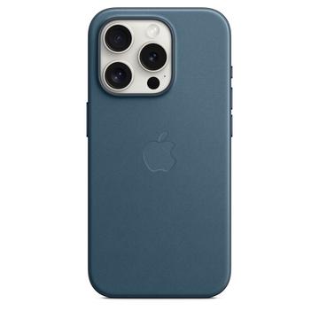 iPhone 15 Pro Apple FineWoven Case with MagSafe MT4Q3ZM/A - Pacific Blue