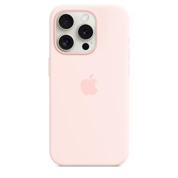iPhone 15 Pro Apple Silicone Case with MagSafe MT1F3ZM/A - Light Pink