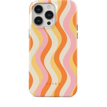 iPhone 15 Pro Burga Tough Hybrid Case - Flower Power