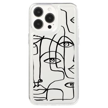 iPhone 15 Pro Fashion TPU Case - Abstract Portrait