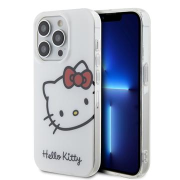 iPhone 15 Pro Max Hello Kitty IML Kitty Head Case - White