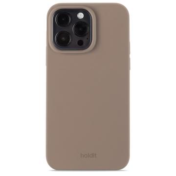 iPhone 15 Pro Max Holdit Silicone Case - Mocha Brown