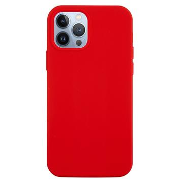 iPhone 15 Pro Max Liquid Silicone Case - Red