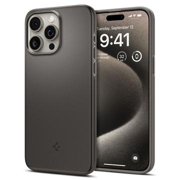 iPhone 15 Pro Max Spigen Thin Fit Hybrid Case - Gunmetal