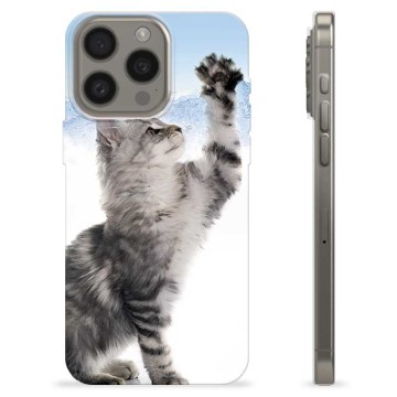 iPhone 15 Pro Max TPU Case - Cat