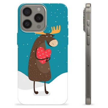 iPhone 15 Pro Max TPU Case - Cute Moose