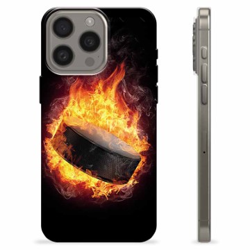 iPhone 15 Pro Max TPU Case - Ice Hockey