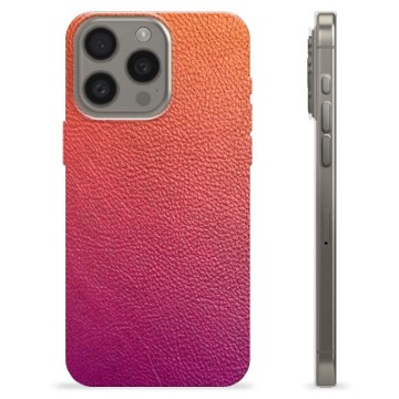 iPhone 15 Pro Max TPU Case - Ombre Leather
