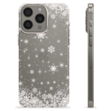 iPhone 15 Pro Max TPU Case - Snowflakes