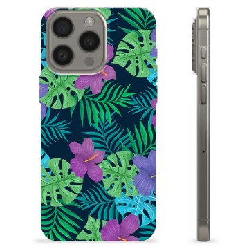 iPhone 15 Pro Max TPU Case - Tropical Flower