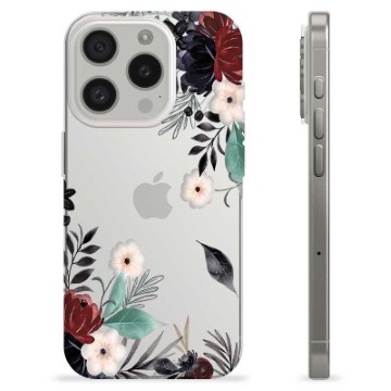 iPhone 15 Pro TPU Case - Autumn Flowers
