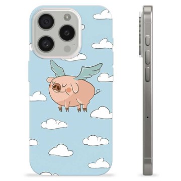 iPhone 15 Pro TPU Case - Flying Pig