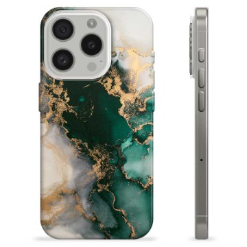 iPhone 15 Pro TPU Case - Jade Marble