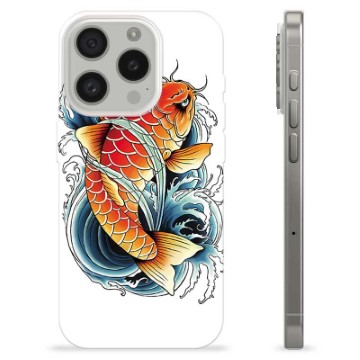 iPhone 15 Pro TPU Case - Koi Fish