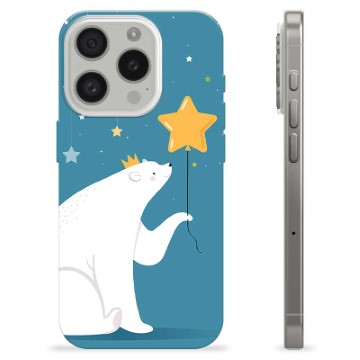 iPhone 15 Pro TPU Case - Polar Bear