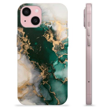 iPhone 15 TPU Case - Jade Marble