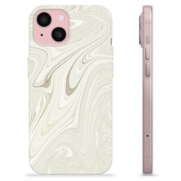 iPhone 15 TPU Case - Pearl Marble