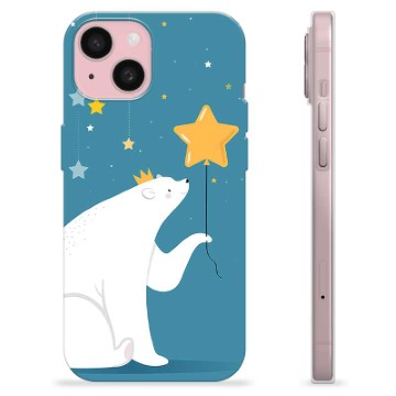 iPhone 15 TPU Case - Polar Bear